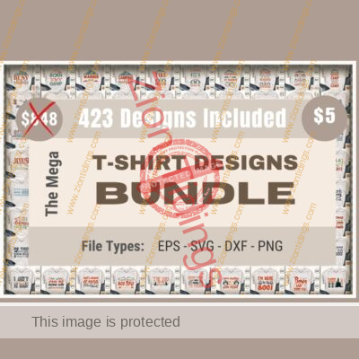 Mega T-Shirts Design Bundle 1