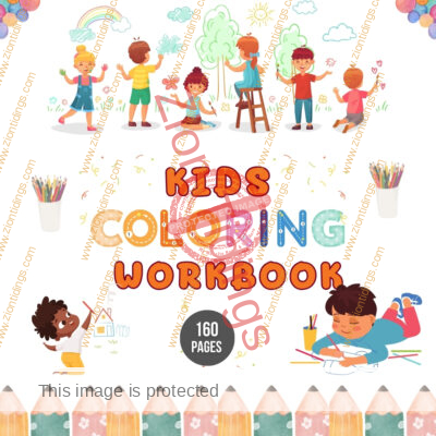 Kids Coloring WorkBook