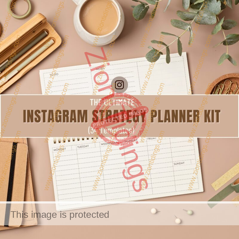 Instagram Planner Kit