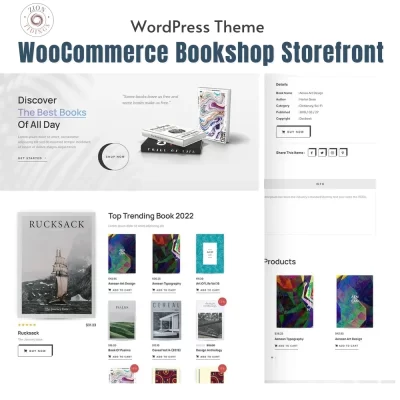 WooCommerce BookShop Storefront