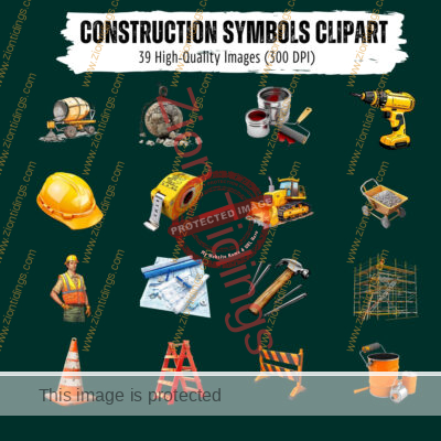 Construction Symbols ClipArt's