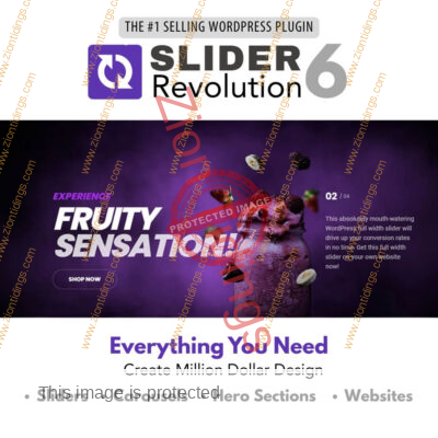 Slider Revolution WordPress Plugin