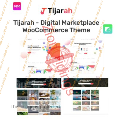 Tijarah Digital Marketplace Theme
