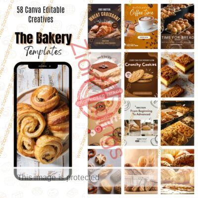 Canva Bakery Templates