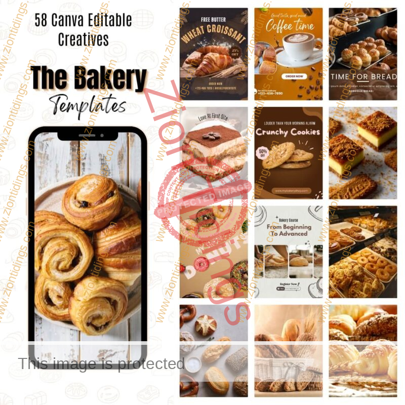 Canva Bakery Templates